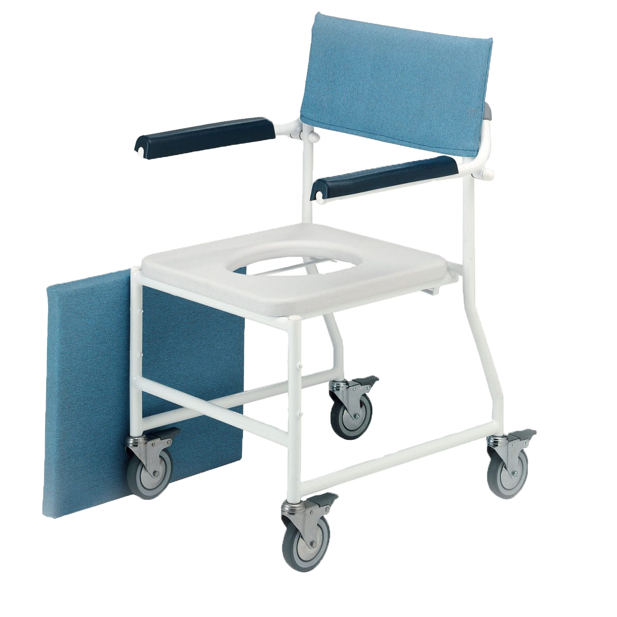 Mobile Shower Commode Chair - With Braked Castors featured image