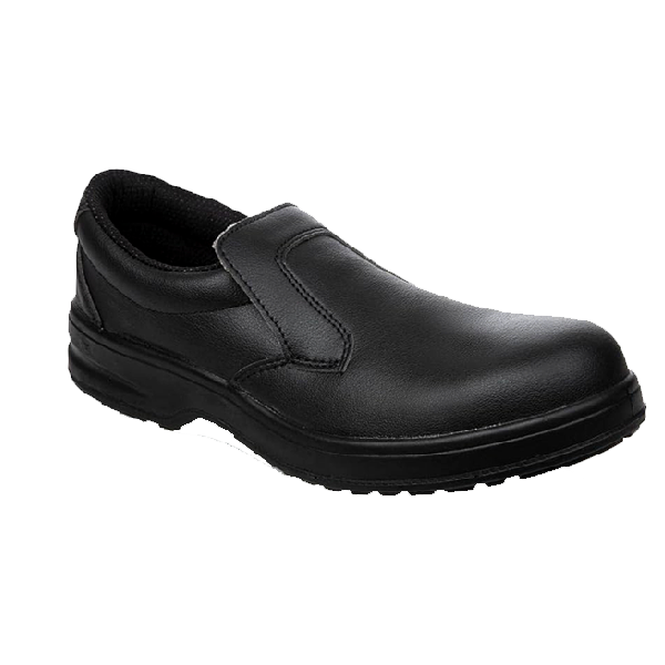 Slipbuster Lite Slip On Safety Shoes Black UK Size 9 (EU 43) featured image