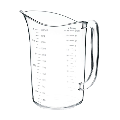 Vogue Polycarbonate Measuring Jug 3ltr featured image