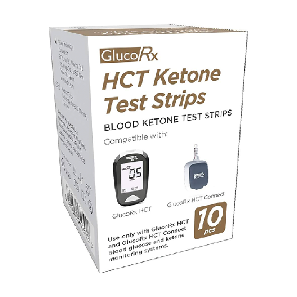 GlucoRx HCT Ketone Strips x10 featured image