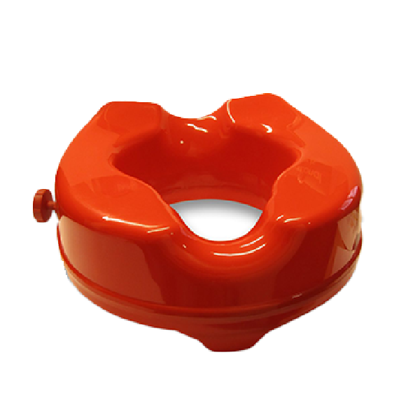 Raised Toilet Seat Red 4