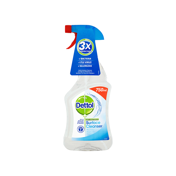 Dettol Surface Cleaner Trigger Spray - 4x750ml featured image