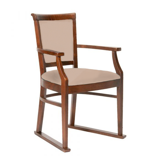 Kent Dining Chair with Arms & Skis Light Oak - Panaz Zest featured image