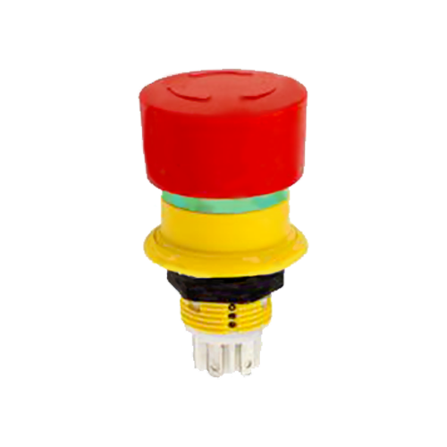 Emergency Stop Button Switch, Maintained, SPST, 1NC, 50V, 200mA featured image