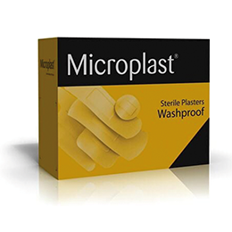 Microplast Washproof Assorted Plasters Skin Coloured (Box of x100) - Sterile featured image