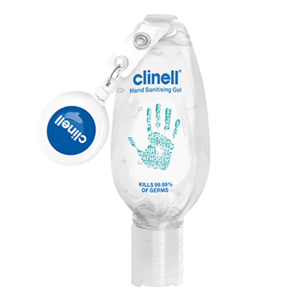 Clinell Hand Sanitising Gel with Clip 50ml featured image