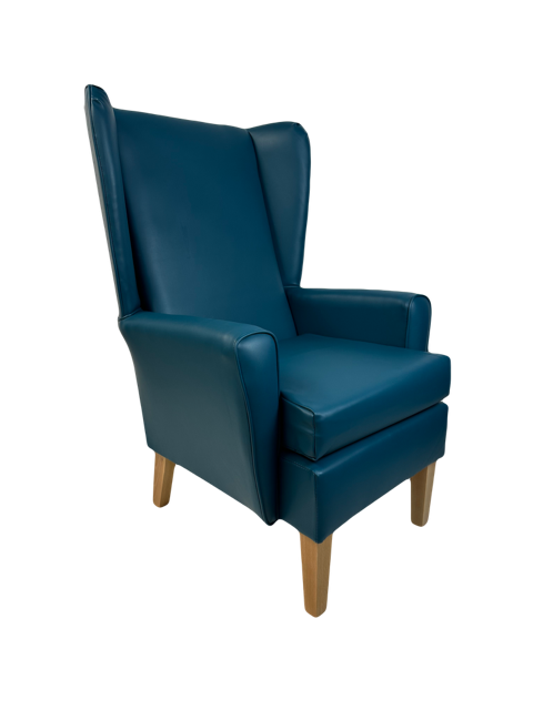 Rutland High Back Armchair - Emerald featured image