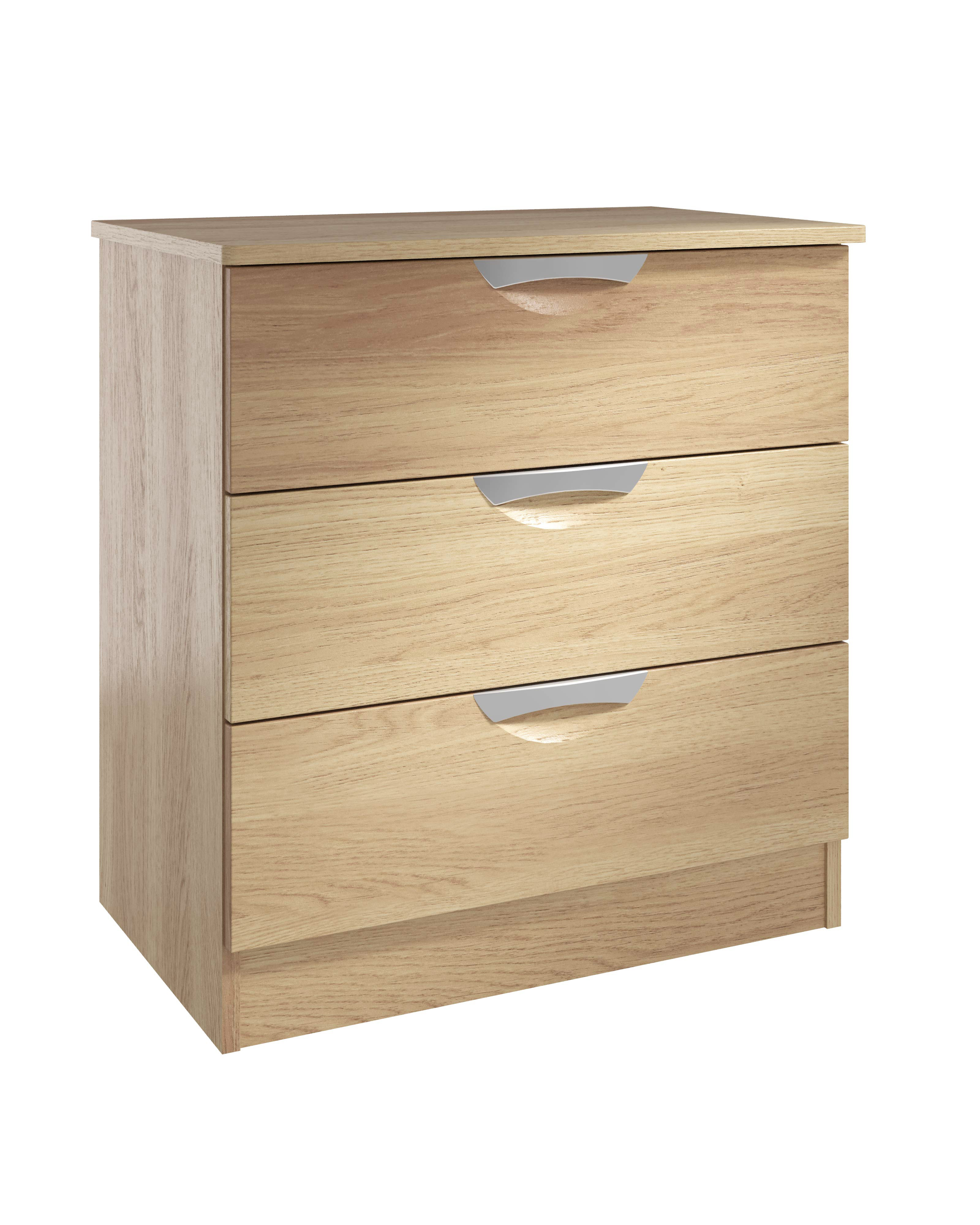 Lincoln 3 Drawer Tall Wide Chest featured image