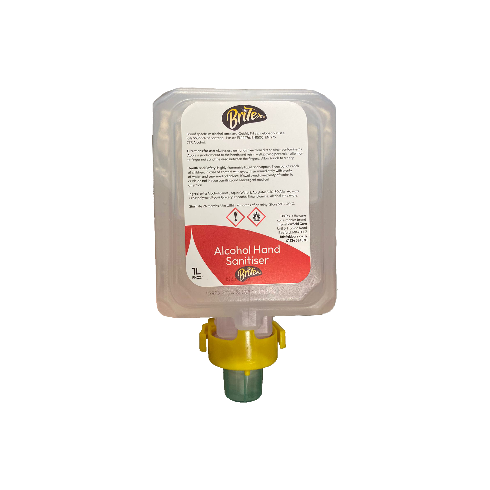 Britex Sanitising Alcohol Gel 6x1Ltr featured image