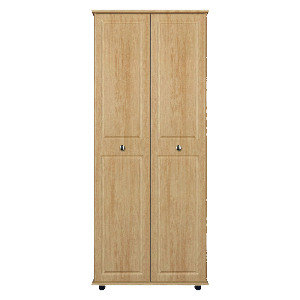 Devon Double Wardrobe - Light Oak featured image