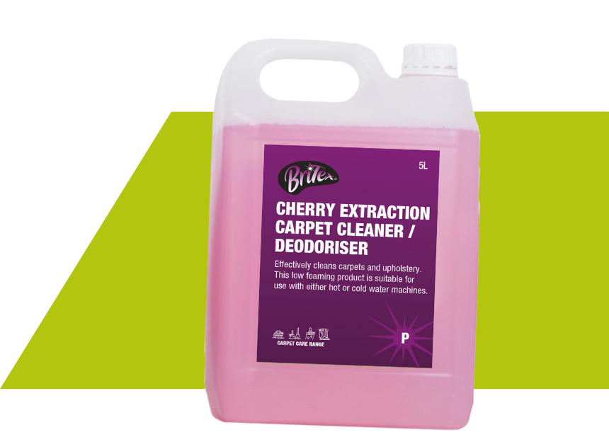 Product highlight Cherry Extraction Carpet Cleaner